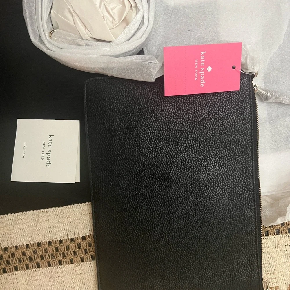 BRAND NEW Kate Spade Medium Crossbody (Black) - Picture 4 of 5